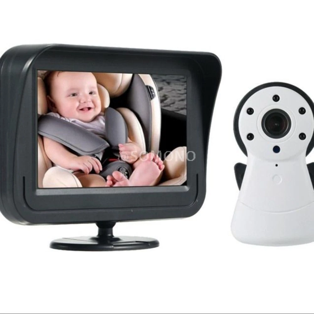 Car Baby Monitor 4.3" Screen 1080P HD Night Vision
Opens in a new window or tab