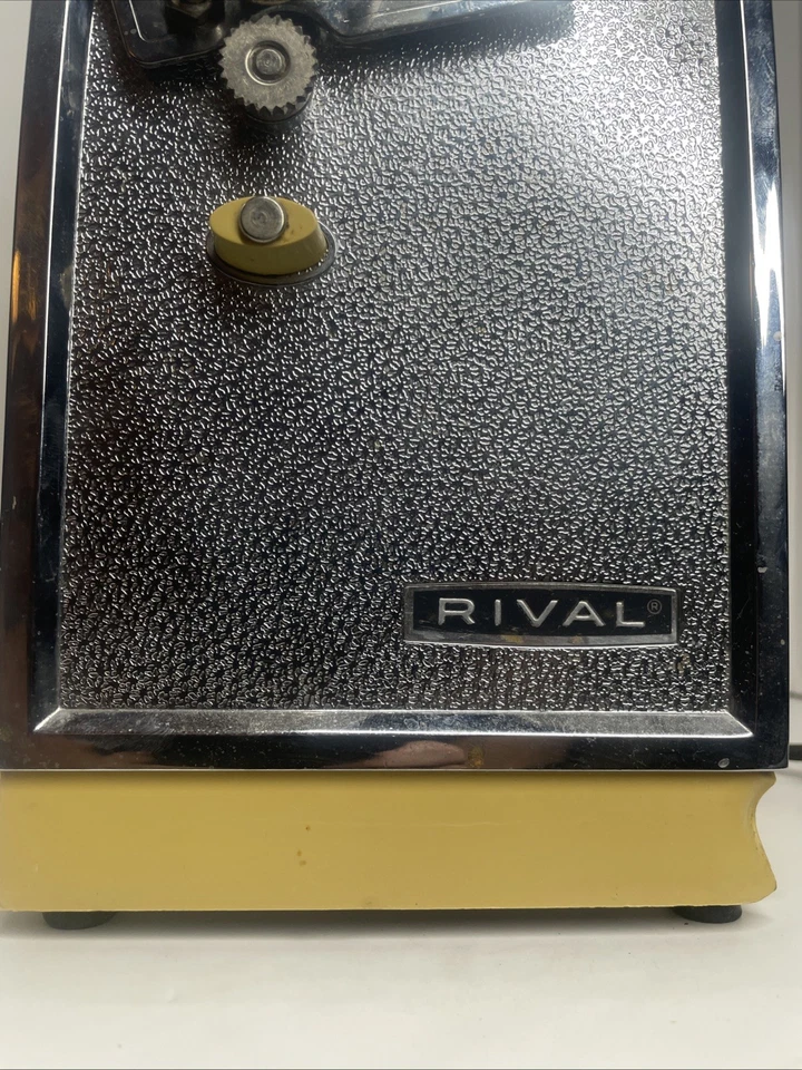 Abrelatas Eléctrico Rival Vintage MCM CROMO Modelo 776R Foto 2 de 4