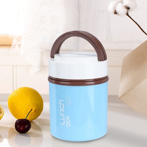 Portable Stainless Steel Insulated Lunch Box Food Container With Lid F 7247 - Picture 6 of 10