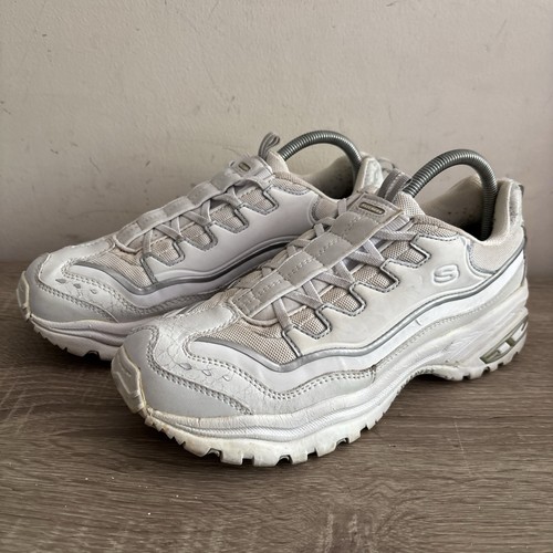 Skechers Sport Womens Size UK 5.5 Slip In Trainer’s White Diamond Comfort Walk - Picture 13 of 24