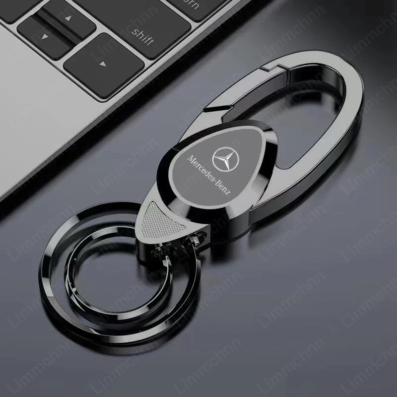Mercedes-Benz Key chain Ring Premium Metal Accessory Gun