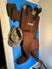 Vintage Hodgman Neoprene Fishing Chest Waders...