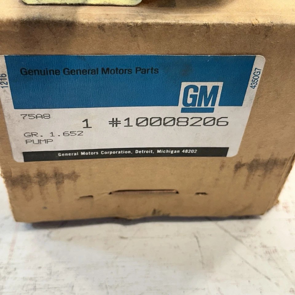 Новый оригинальный производитель GM 10008206 масляный насос с экраном 2,5 л Buick Chevy Pontiac CJ 7 Jeep Camaro - Изображение 4 из 4