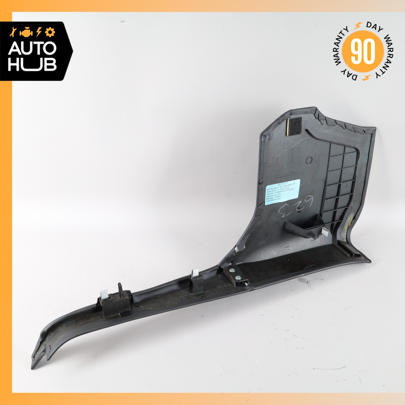 11-18 Bentley Continental GTC GT Speed Front Right Kick Panel Trim Cover OEM