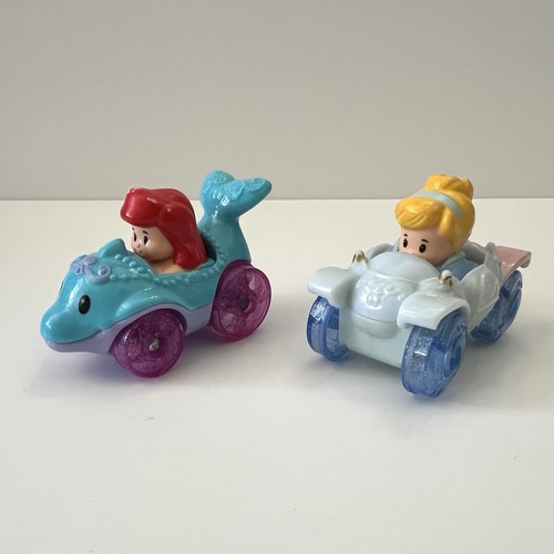 Fisher Price Little People Disney Princesses Wheelies SET OF 5 Jasmine Tiana - Picture 8 of 15