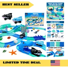 USA Toyz Ocean Race Tracks for Kids- 265pk