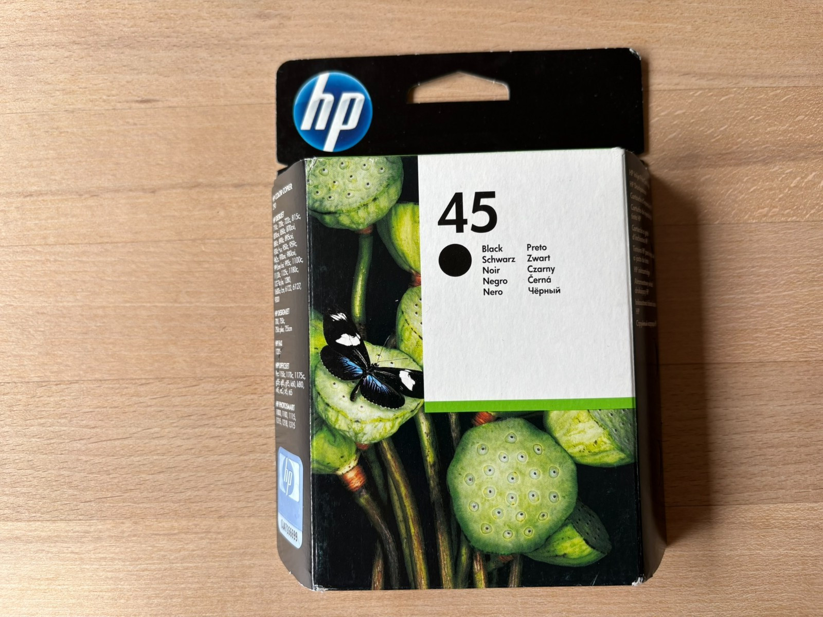 HP Druckerpatrone 45 original Tintenpatrone schwarz neu OVP 51645AE Toner Tinte