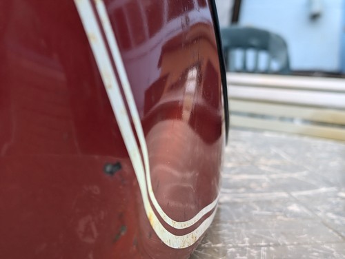 Touring BMW R75/6 R90/6 R60/6 GAS Fuel Tank Good Inside,Multiple Dents Dirty Cap - Picture 20 of 23