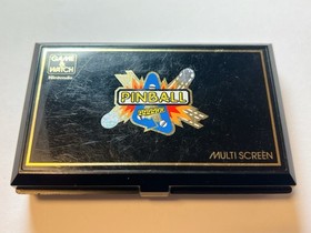 NINTENDO GAME AND & WATCH PINBALL Multi Screen 1983 Tested Working Very Rare