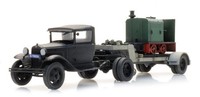 Artitec 387.556 - 1:87: Ford Aa Sattelauflieger Deutz Lokomotive - Neu + Ovp