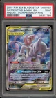 Pokemon Mewtwo & Mew GX Power Partnership Tins Full Art Promo SM191 PSA 9 Mint
