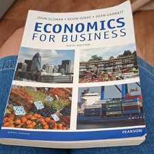 Pearson Economics for Business 6th Ed PB Sloman Hinde Garratt 2015 624p