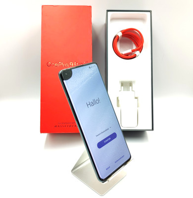 109) OnePlus 9 Pro - 128 GB - 8 GB RAM - Morning Mist - Blau - OVP