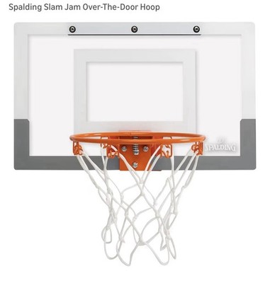 Spalding NBA Slam Jam Over The Door Mini Basketball Hoop for sale