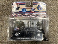 + Greenlight 1:43 Scale Barack Obama's 2009 Cadillac Limousine "The Beast" *FW