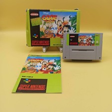 Disney Goof Troop per SNES COMPLETO di Manuale e Scatola Originale
