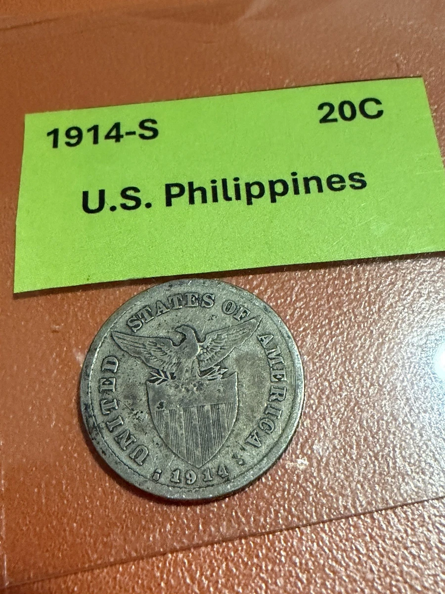 Uncertified 1914 Year U.S. Philippine Coins (1898-1946) for sale