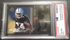 1998 SP Authentic Charles Woodson #23 PSA 8 1808/2000 RC Rookie - HOT HOF ROOKIE