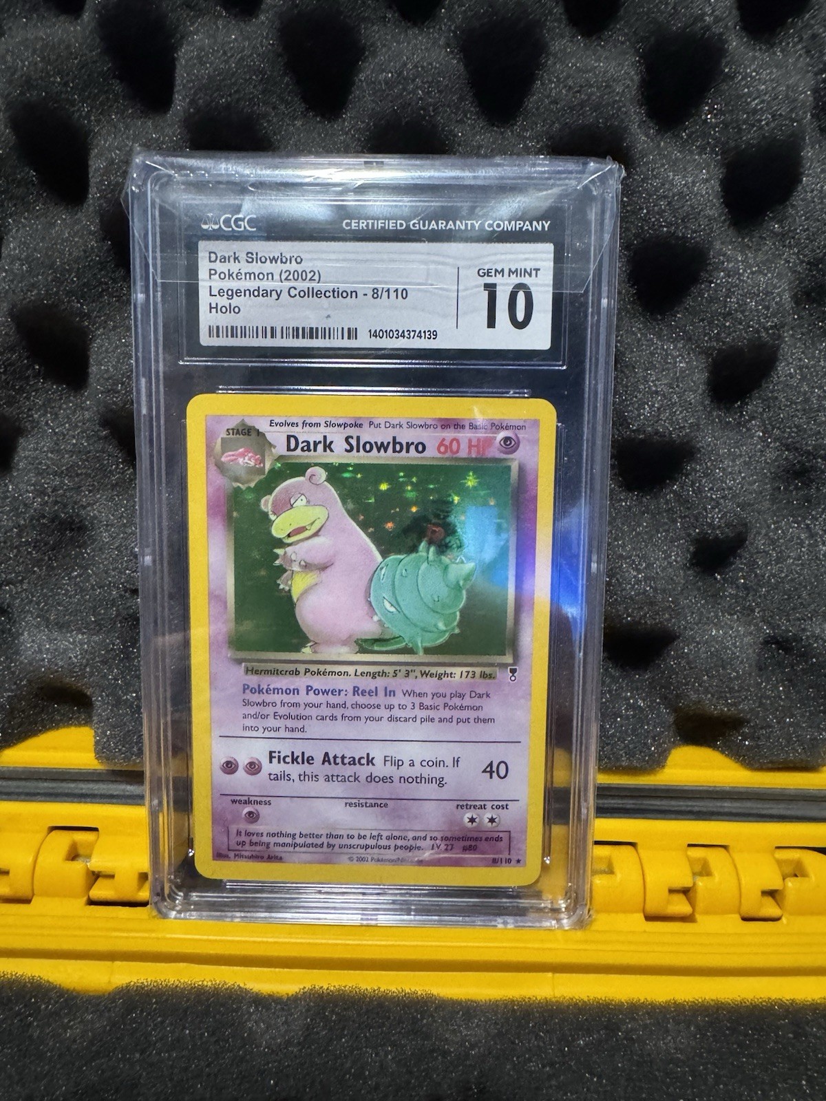Dark Slowbro 12/82 Team Rocket Holo CGC 10 Gem Mint