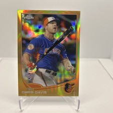 2013 Topps Chrome Update Gold Refractor 115/250 Chris Davis #MB-54 ORIOLES