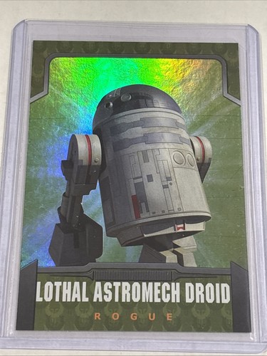 2015 Topps Star Wars Rebels Card Rainbow Holo Lothal Astromech Droid Rogue #29