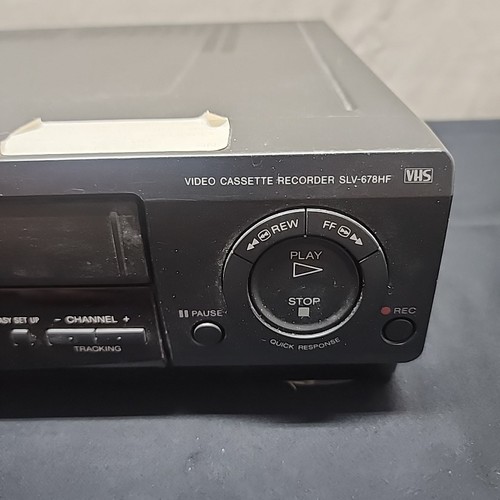 SONY SLV-678HF VCR VHS Player Video Cassette Recorder Tested & Working NO Remote - Picture 4 of 7