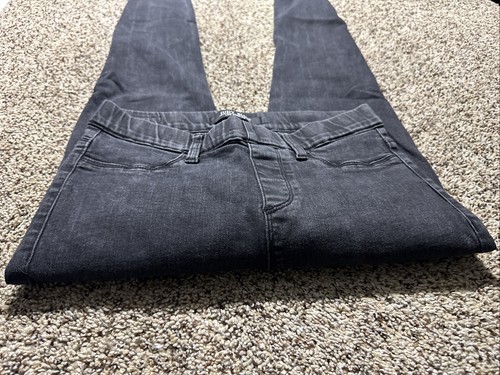 JUDY BLUE LOS ANGELES SIZE 3/26 SKINNY FIT PULL ON BLACK WOMENS JEANS