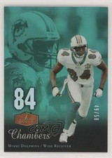 2006 Flair Showcase Legacy Emerald 49/50 Chris Chambers #53 1u6