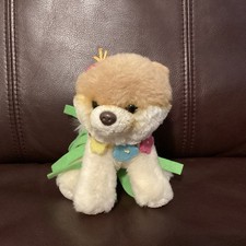 Gund Itty Bitty Boo Hula Boo World?s Cutest Pom Dog Plush Soft Toy (Approx 5?)