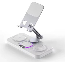 Y21 , 6-in-1 Wireless Charging Dock, New!(white)