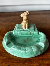 Vintage Sylvac Pottery Dog Ashtray 1455