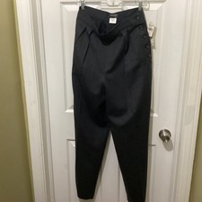 Vtg 80s High Waisted Tapered Wool Pants by Country Store 12 NWT NOS