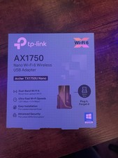 TP-LINK AX1750 Archer TX1750U Nano Wi-Fi 6 Dual-Band USB Adapter 1201 Mbps