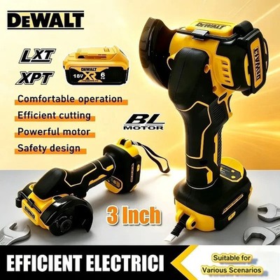 DeWALT Cordless Angle Grinder 3 Inch Mini Polishing Machine, Housing Only