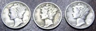 1941-PDS Mercury Dime