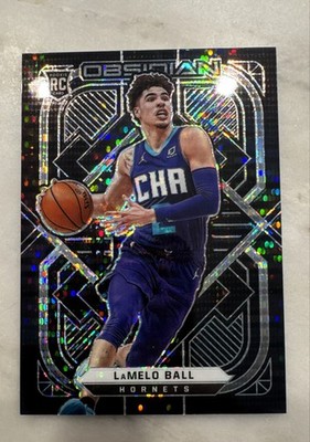 2020-21 Panini Obsidian - LaMelo Ball #151 Electric Etch Asian Exclusive (RC)  