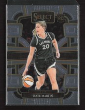 2024 Panini Select WNBA #22 Kate Martin Las Vegas Aces Rookie