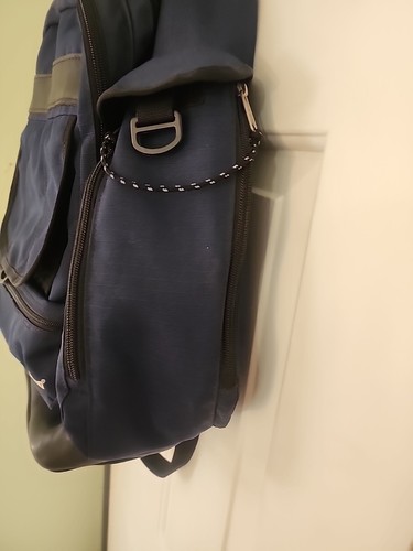 L L BEAN Deluxe Rucksack Backpack Knapsack Blue Hiking Trail Bag Outdoor Sports - Picture 7 of 12