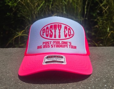 Post Malone Big Ass Stadium Tour Hat | Posty Co. Hat | Posty Co Merch | RARE