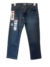 Wrangler Straight Boys Jeans Size 10 Husky Denim Long New