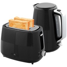 Wasserkocher Toaster Set 2200 W 1,7L Wasserkocher, 2 Scheiben Toaster