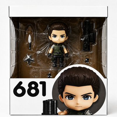 Nendoroid 681 Chris Redfield Resident Evil Collectible Anime Figure PVC Gift