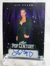 2026 Leaf Metal Pop Century Liv Tyler Autograph 03/07 Arwen LOTR Armageddon 
