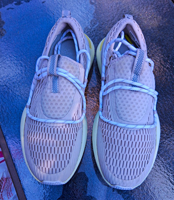 SOREL Women's Low Top Lace-Up Athletic Sneakers Beige/White/Yellow Polyester