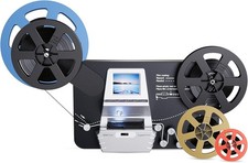 8mm Super 8 Film to Digital Converter, Scanner Digitizer with black