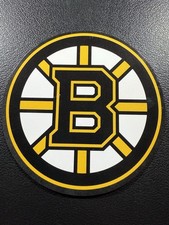 Boston Bruins 3 1/2” Round Team Logo Magnet