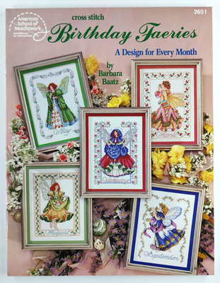 Birthday Faeries Designs For Every Month Cross Stitch Pattern ASN 3651 Baatz