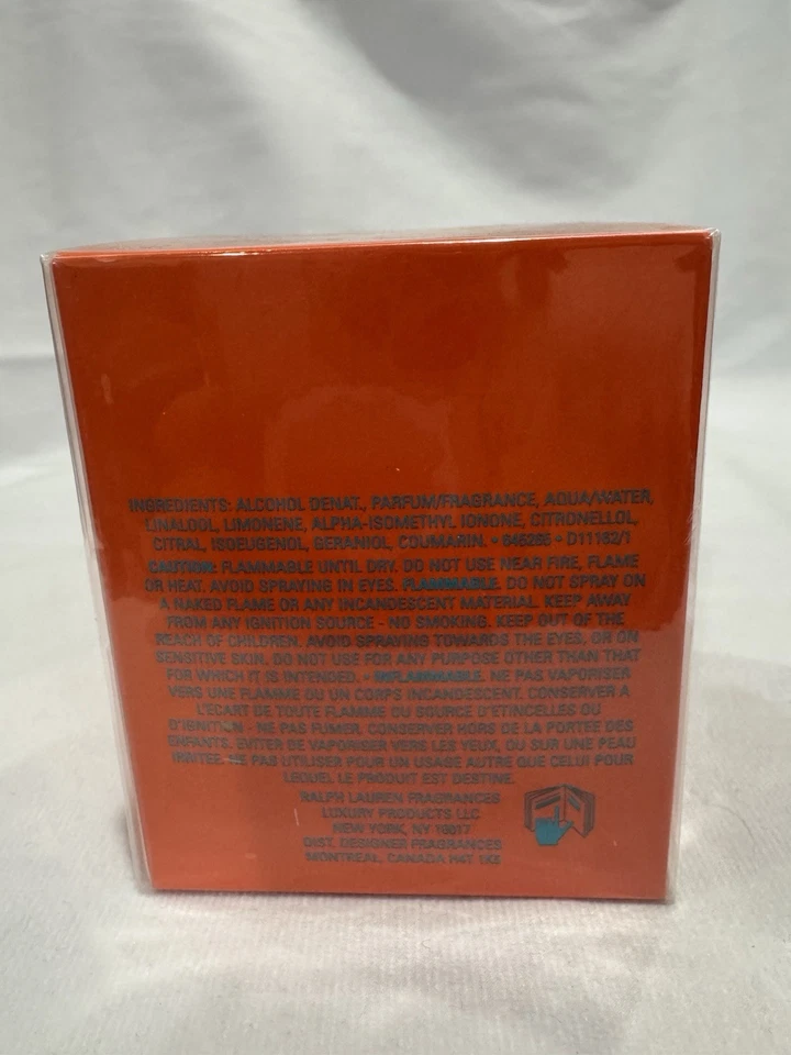 Ralph Rocks por Ralph Lauren 3,4 oz/100 ml eau de parfum spray para mujer RARO, nuevo sellado Foto 3 de 4