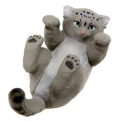 Mini Figure Manul Cat Figures of fun friends from the zoo to decorate your desk