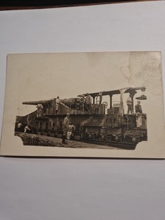 Ww1 Carte Postale Canon de 274 Août 1917